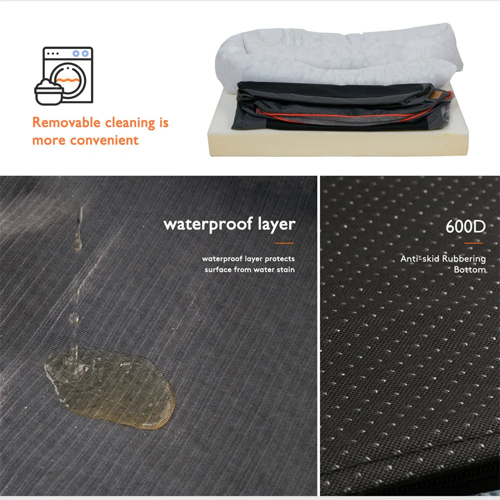 Orthopedic Memory Foam Pet Bed