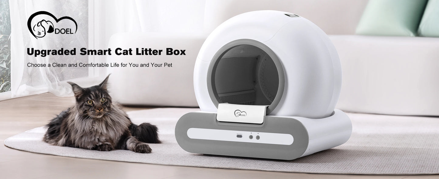 SmartClean 65L Self-Cleaning Litter Box