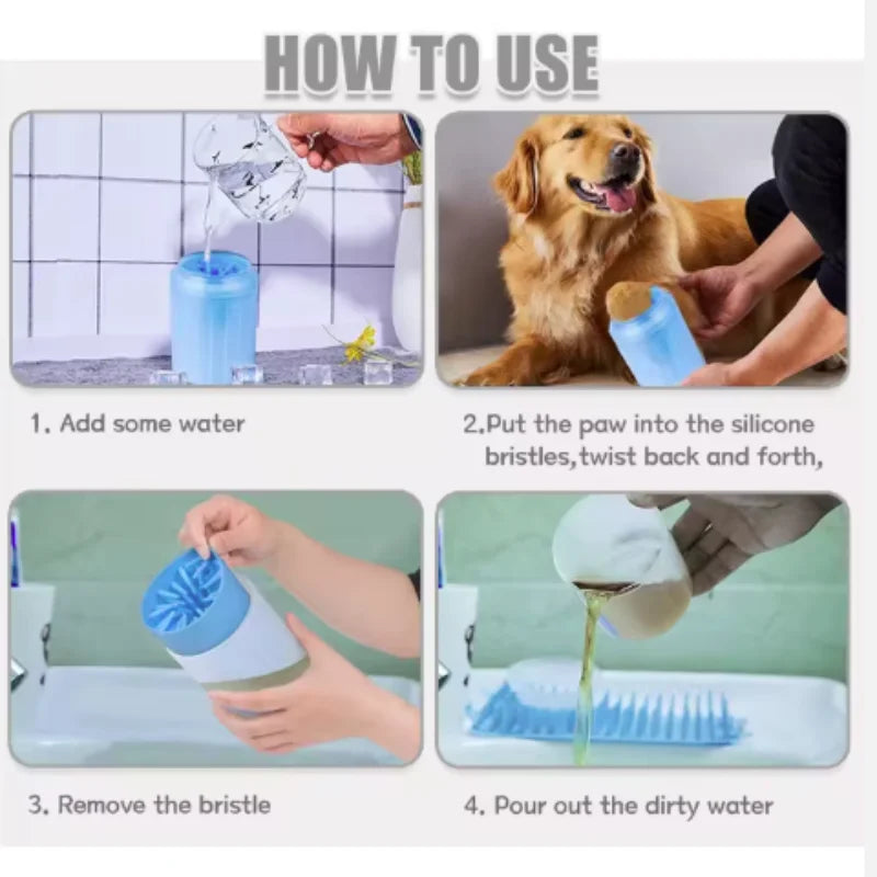 Portable Paw Cleaner